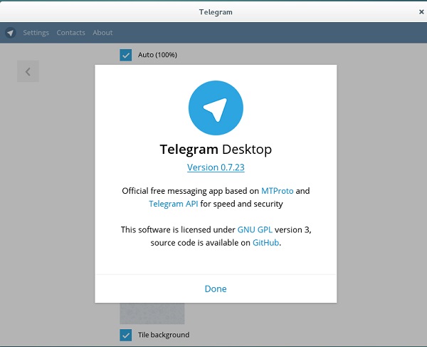 Приложение Telegram на русском языке